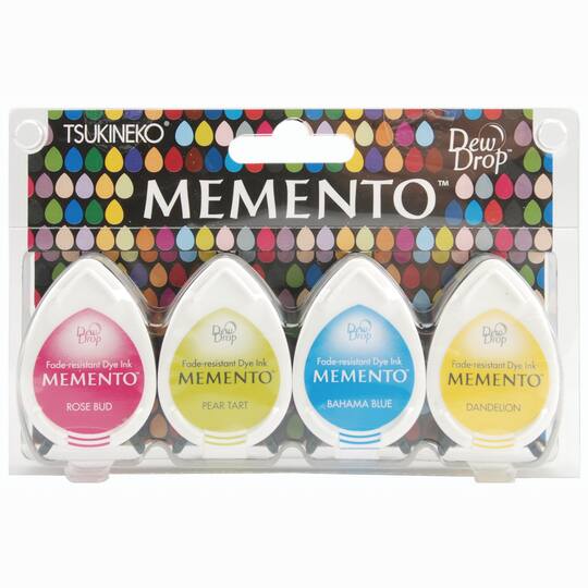 Memento&#x2122; Dew Drop&#x2122; Beach Party Dye Ink Pad Set